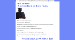 Desktop Screenshot of harpandheart.com